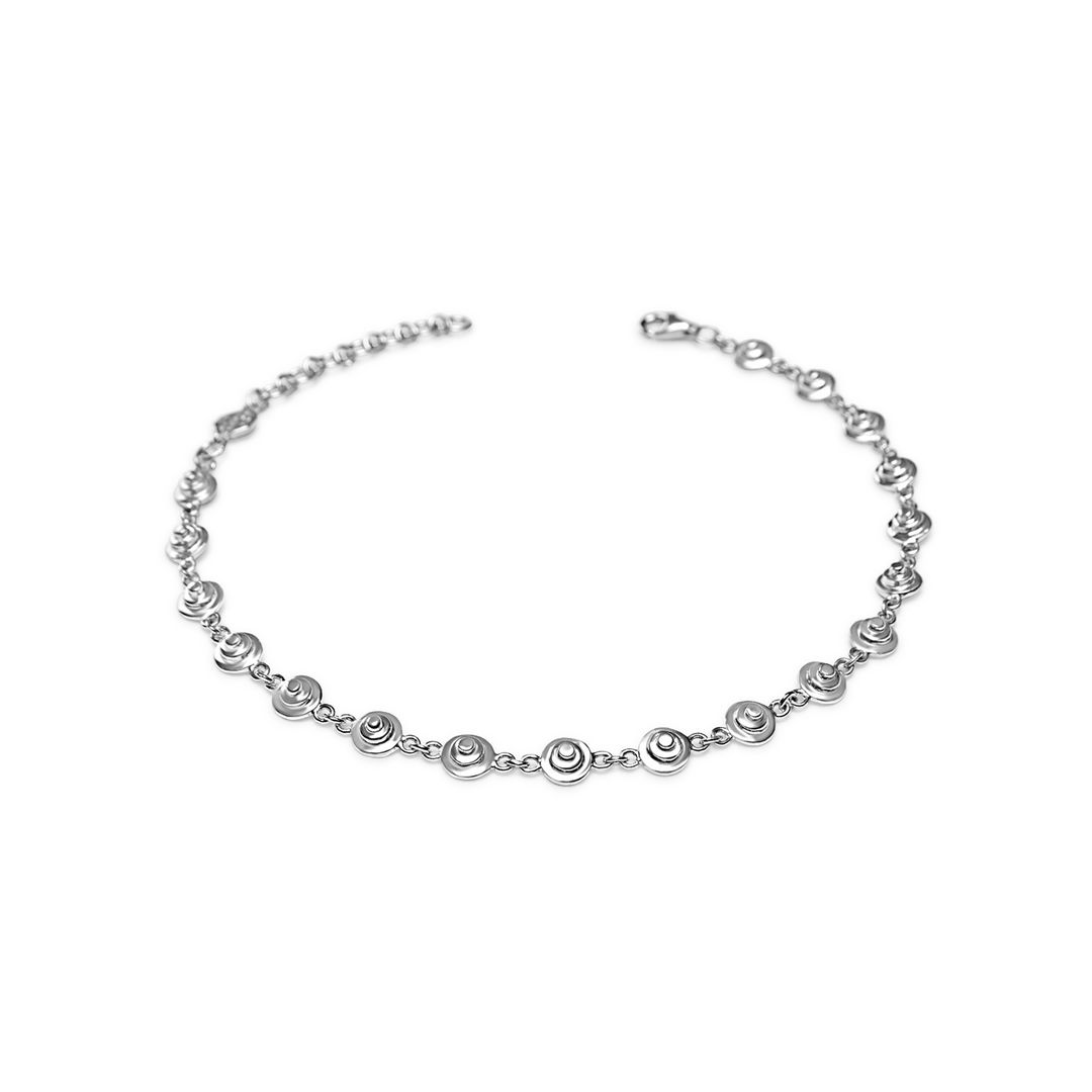 Coya Anklet, silver - I N Ï B O