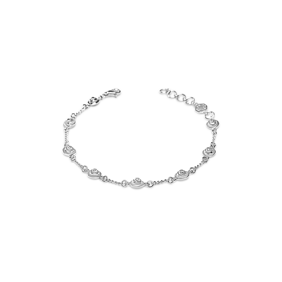 Coya Chain Bracelet, silver - I N Ï B O