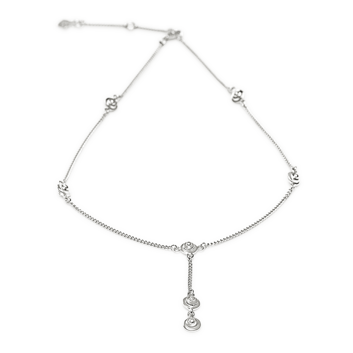 Coya Drop Choker, silver - I N Ï B O