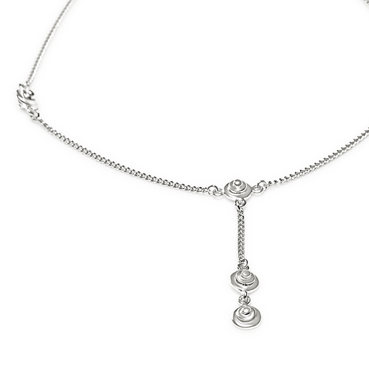 Coya Drop Choker, silver - I N Ï B O