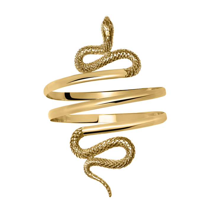 Electra Serpent Armlet, gold plated - I N Ï B O