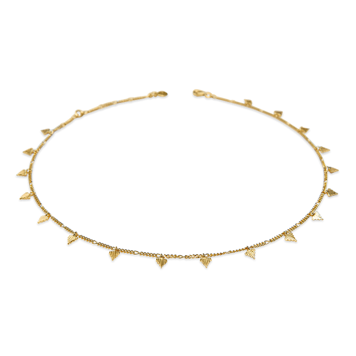 Ella Charm Necklace, gold vermeil - I N Ï B O