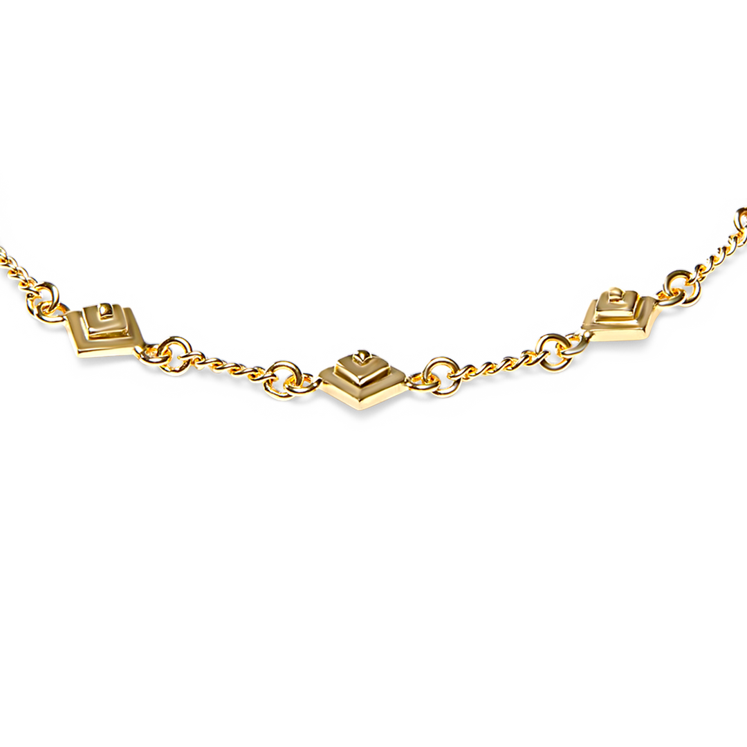 Issa Chain Bracelet, gold vermeil - I N Ï B O