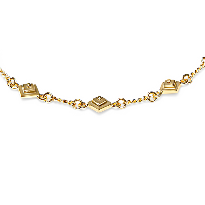 Issa Chain Bracelet, gold vermeil - I N Ï B O
