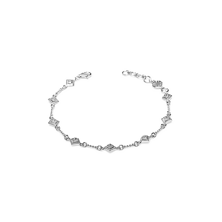 Issa Chain Bracelet, silver - I N Ï B O