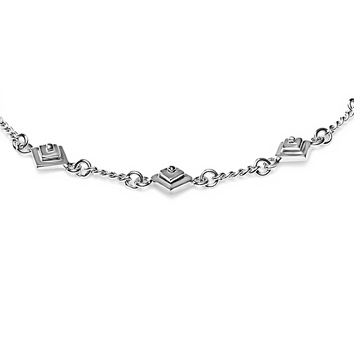Issa Chain Bracelet, silver - I N Ï B O