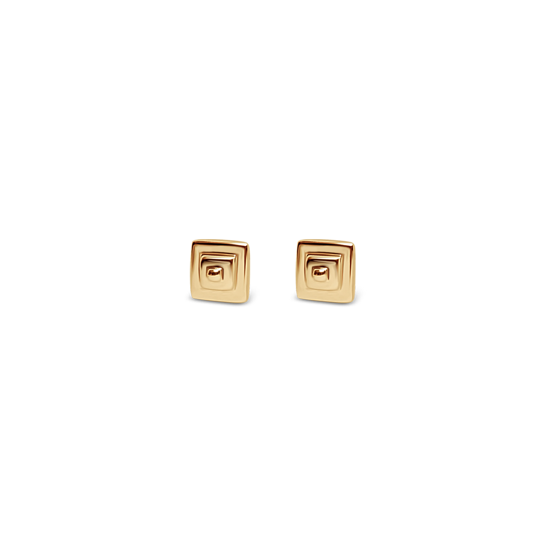 Issa Studs, 9k gold