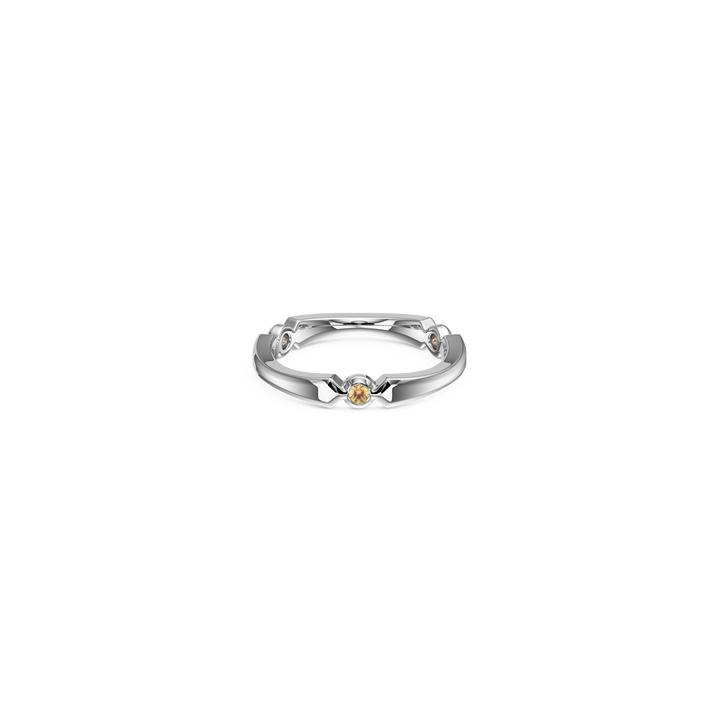 Lumen Stacker Band, silver