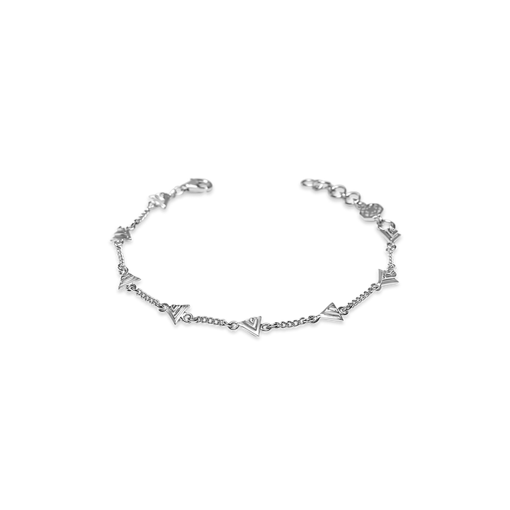 Vira Chain Bracelet, silver - I N Ï B O