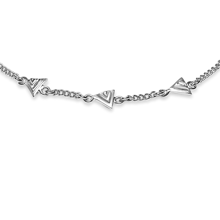 Vira Chain Bracelet, silver - I N Ï B O