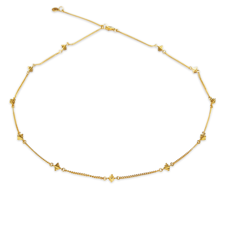 Vira Necklace, gold vermeil - I N Ï B O