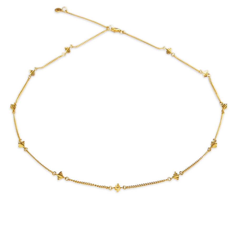 Vira Necklace, gold vermeil - I N Ï B O