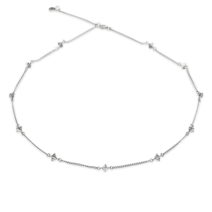 Vira Necklace, silver - I N Ï B O