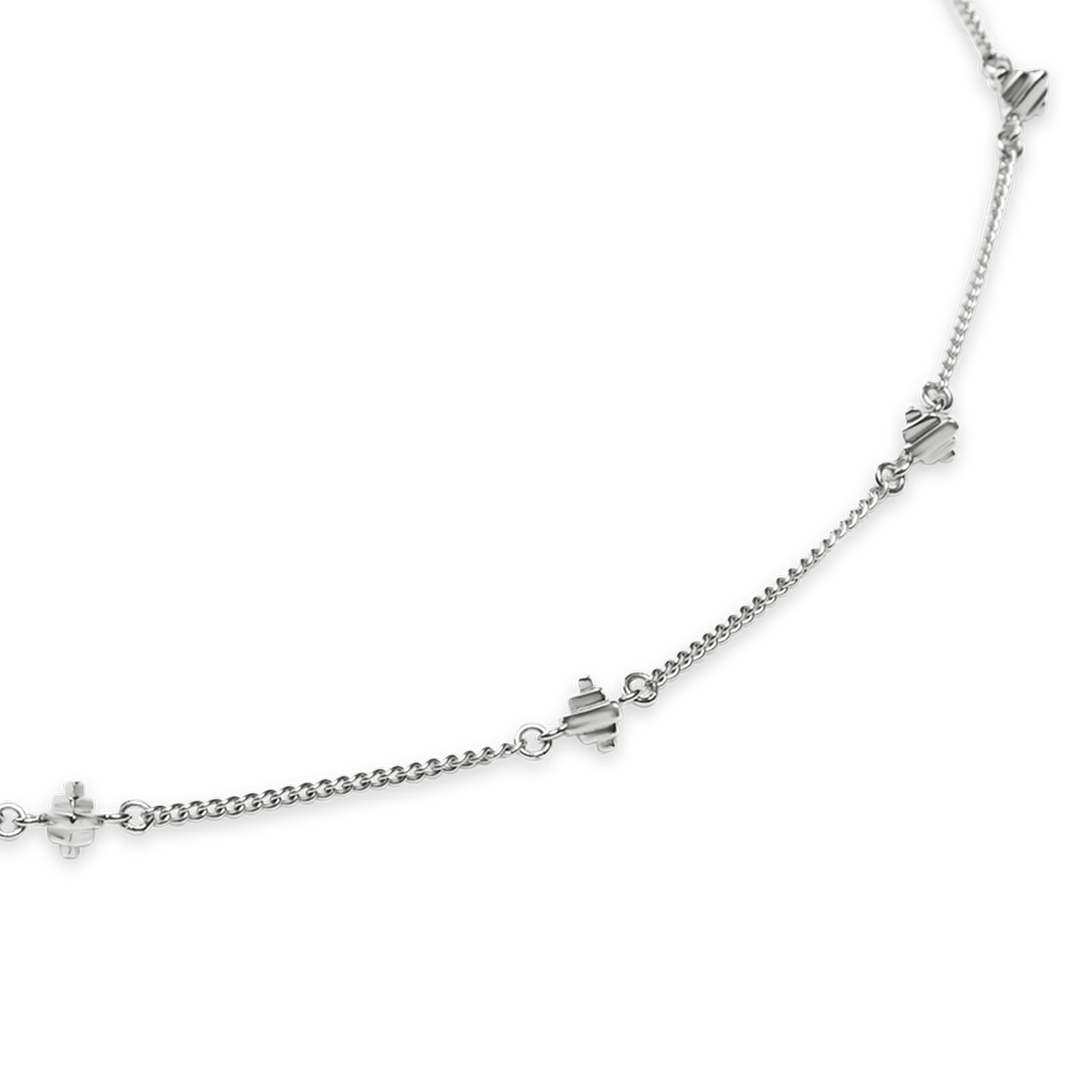 Vira Necklace, silver - I N Ï B O